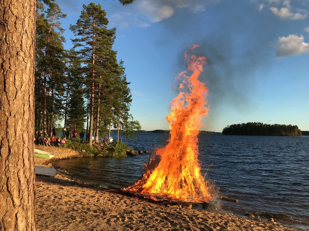 Koskenselaen Lomakylae Villa Puumala Bagian luar foto